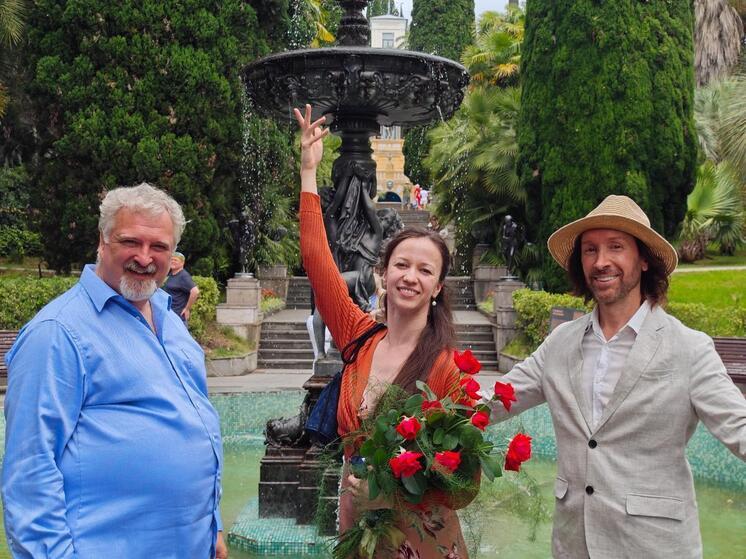 Сочинский парк Дендрарий посетила звезда балета Рената Шакирова