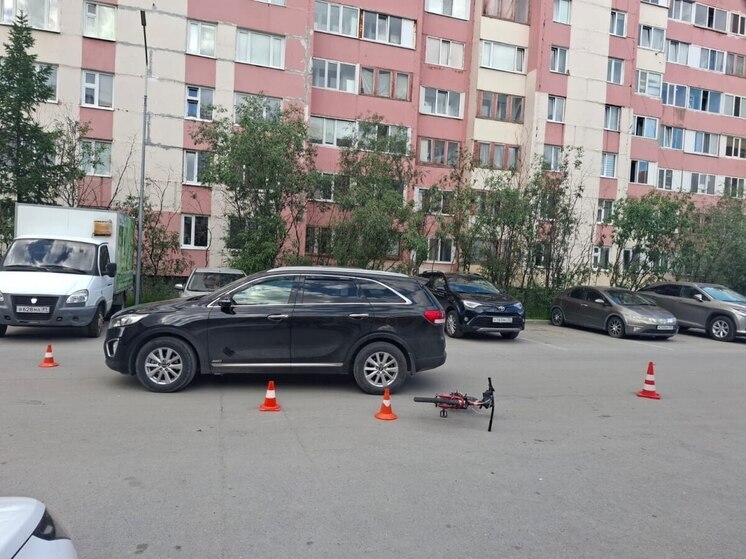 Ребенка на велосипеде сбили в Новом Уренгое