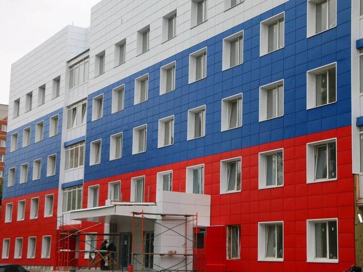 В Омске с опережением графика строят Госпиталь ветеранов войн