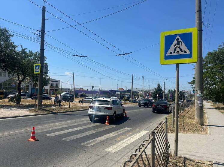В Севастополе водитель кроссовера сбила пешехода на «зебре»