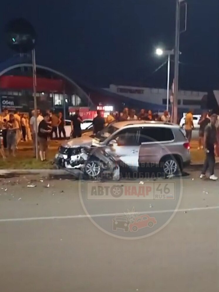 В Курчатове разбились два автомобиля