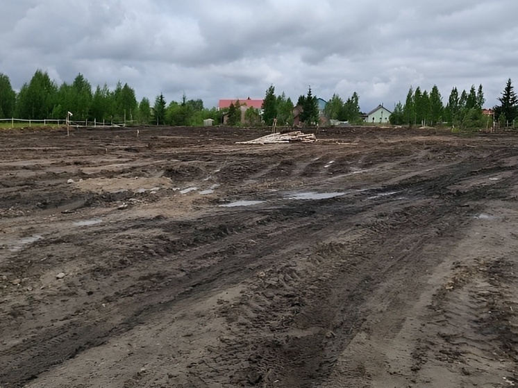 В Коноше на стройплощадке  ФОКа завершаются подготовительные работы