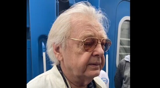 Юрий Антонов прибыл в Витебск на фестиваль: видео