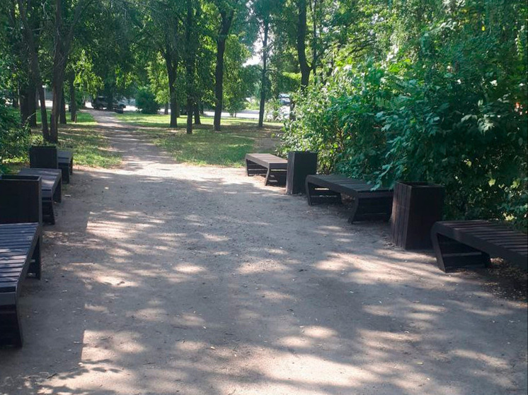 В Воронеже продолжается благоустройство общественных пространств