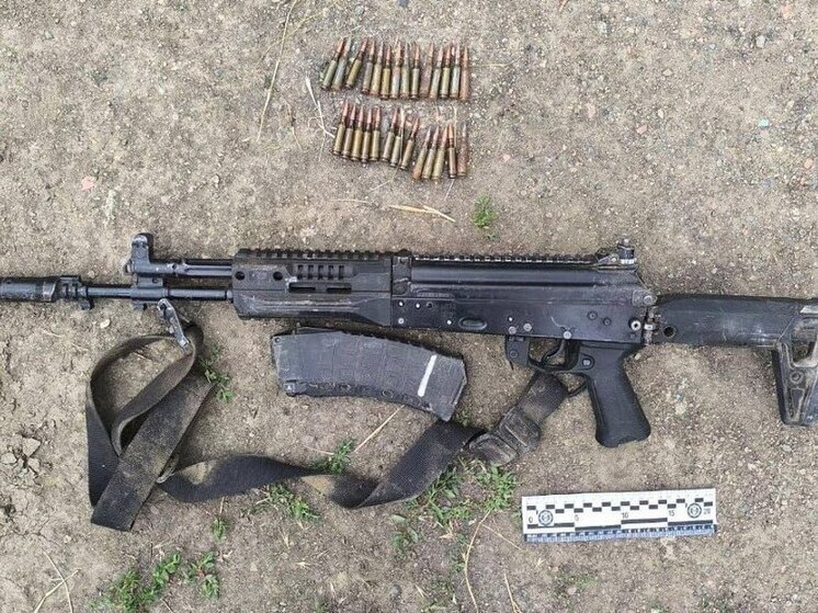 У жителя Запорожской области изъяли патроны и автомат Калашникова