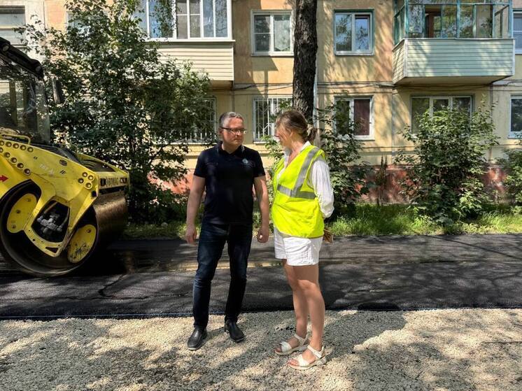  В Калуге идёт ремонт междворовых проездов по заявкам жителей