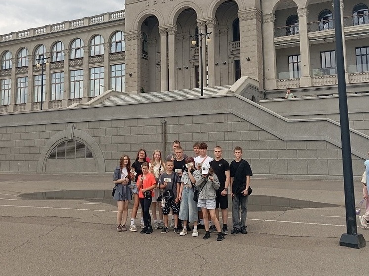 Дети из Свердловска ЛНР посетили знаковые места Красноярска