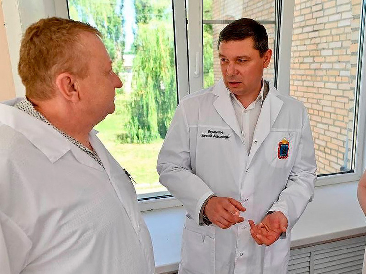 Тамбовская больница на финише ремонта терапевтического отделения