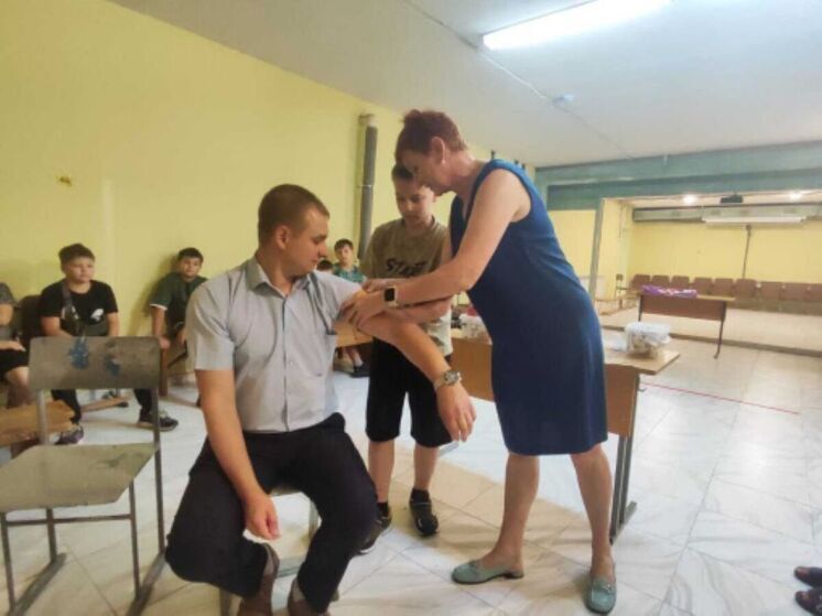 Сотрудники детских лагерей в Борисовке отработали действия при ЧС