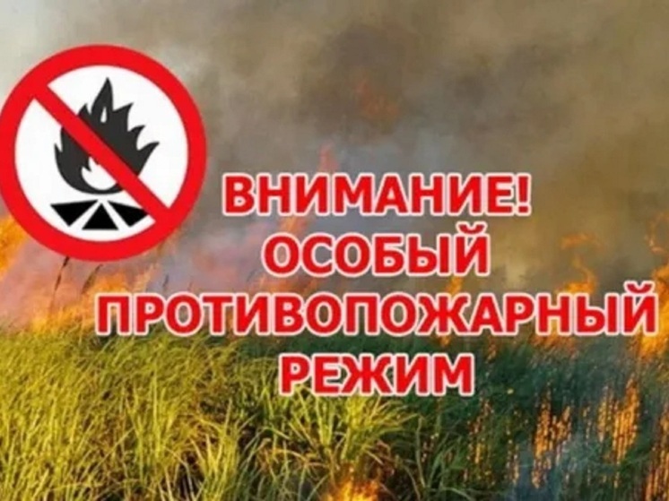 В Кетченеровском районном муниципалитете после случившегося днём сильного степного пожара ввели особый противопожарный режим. 