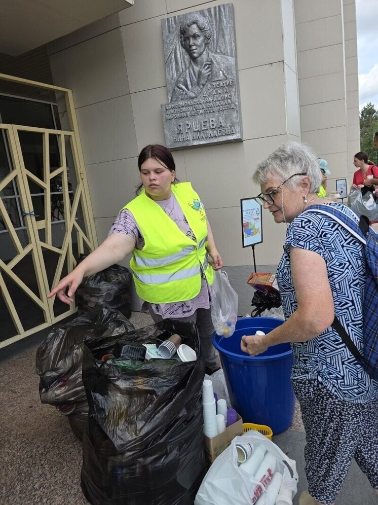 Больше 400 кг мусора отправили на переработку в Хабаровском крае