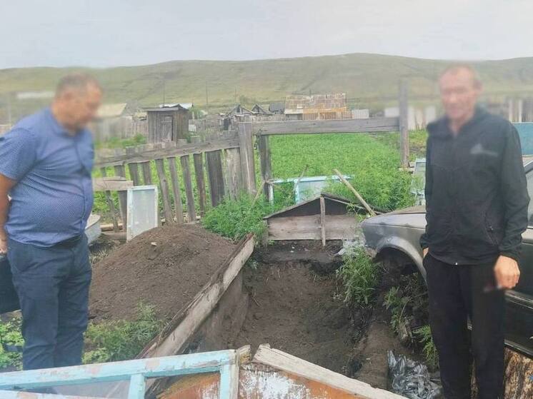 Забайкалец похитил мотоцикл и закопал его в огороде