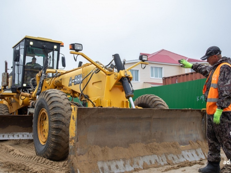 В Мирном Нарьян-Мара продолжили обустройство дорог