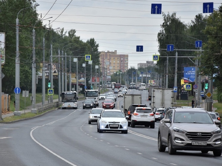 В Костроме меняется схема движения транспорта на Магистральной