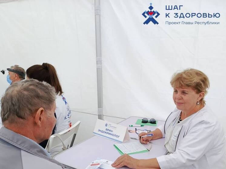 «Шаг к здоровью» в Ибресинском районе: более 100 человек прошли обследование