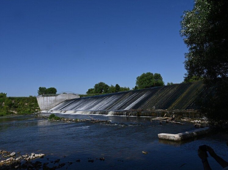 В Серпухове завершен ремонт донного водовыпуска плотины на реке Нара