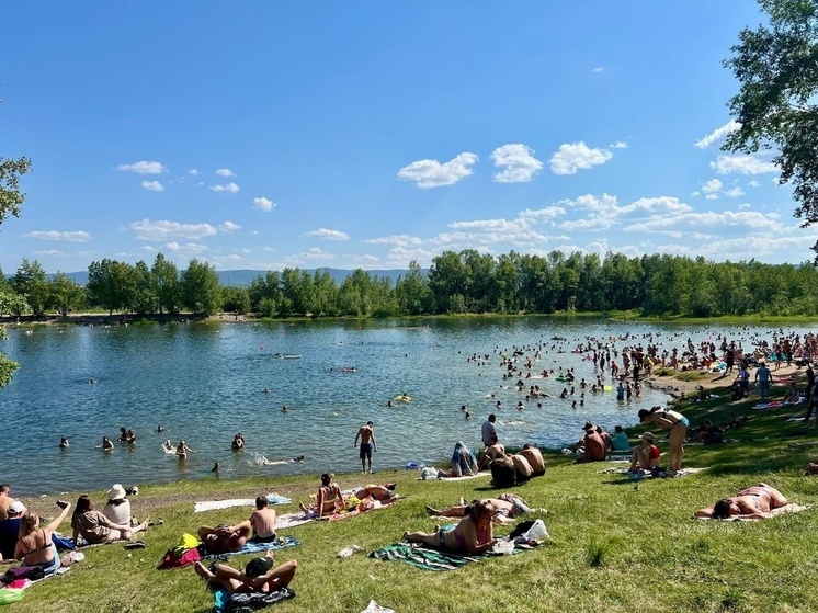 Купание на пляже в Татышев-парке стало официально разрешенным