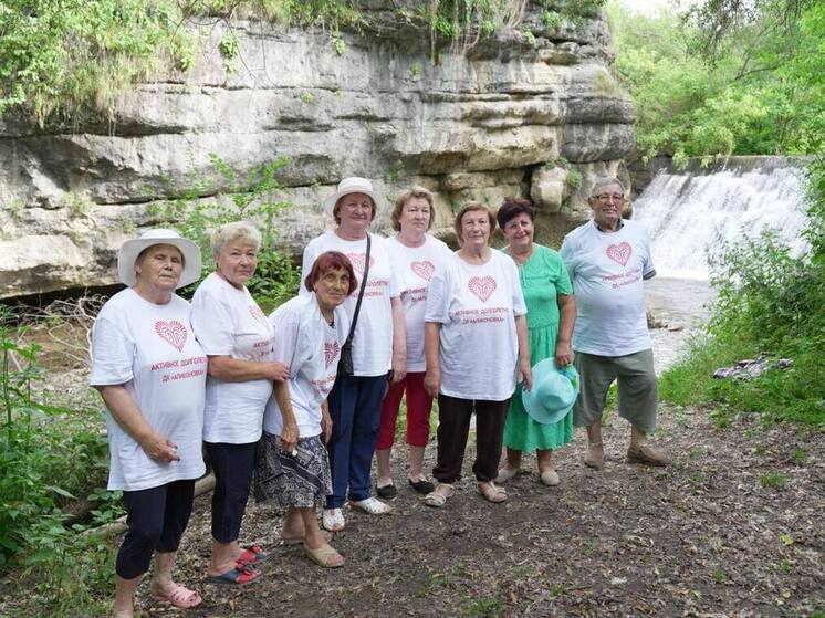 Участники программы «Активное долголетие» покорили Аликоновское ущелье в Кисловодске