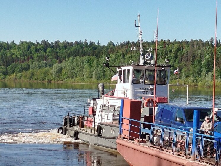 У паромной переправы в Балтийске поднялся уровень воды