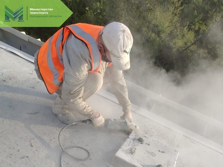 Под Перемышлем приводят в порядок мост через Выссу