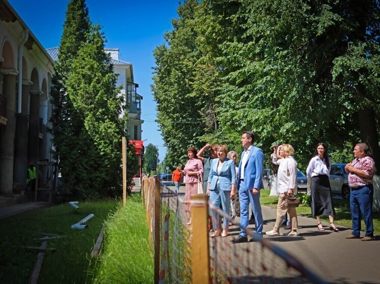 В музее Новомосковска по инициативе администрации города идет реконструкция