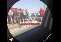 Стало известно о пострадавших в ДТП с опрокинувшейся легковушкой на Солотчинском шоссе