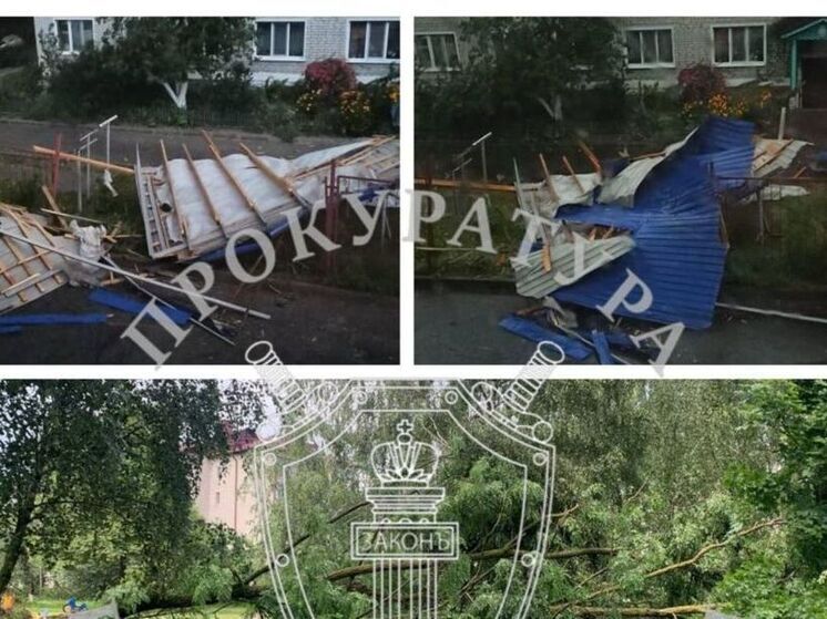 Прокуратура контролирует ликвидацию последствий урагана на Брянщине