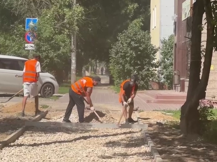 В Калуге кипит работа на улице Чижевского