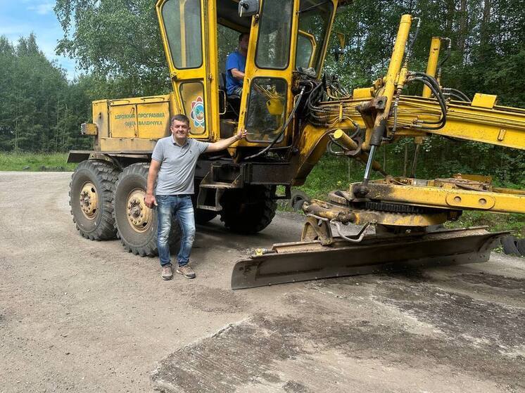 Союз садоводов начал грейдирование на Советском тракте
