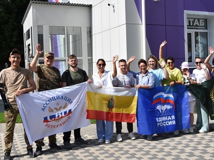 Новая группа волонтёров из Рязанской области в курский военный госпиталь