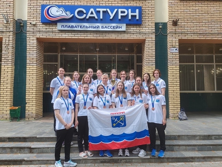 Киришские ватерполистки взяли бронзу на Спартакиаде молодежи в Раменском