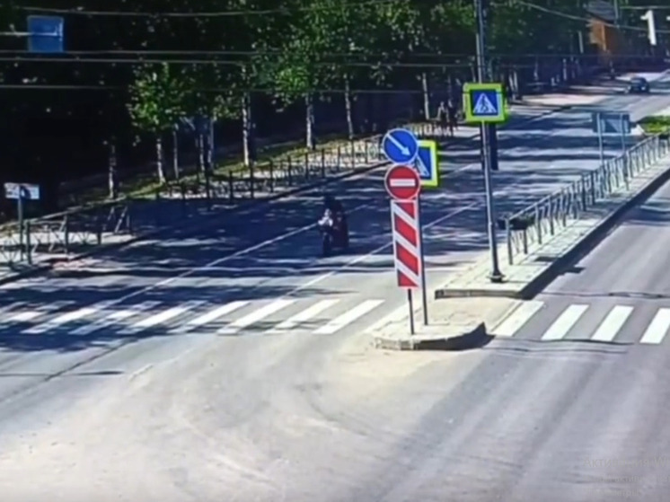 В Архангельске мотоциклист погиб в ДТП