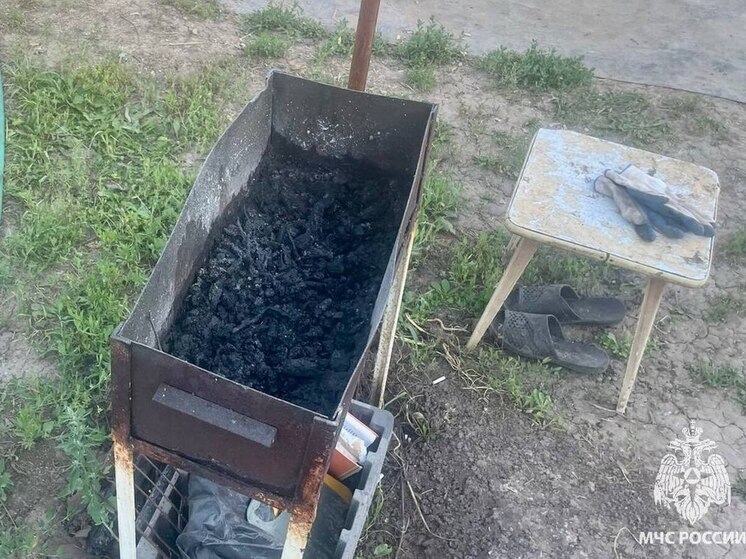 В Балаковском районе подросток пострадал при разжигании огня в мангале