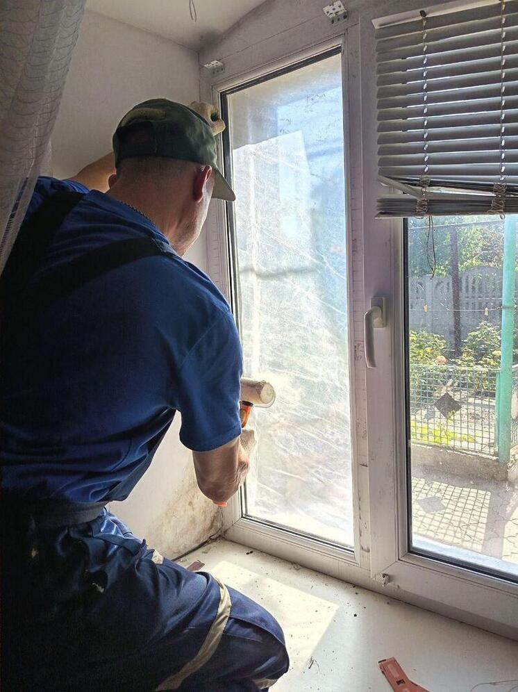 На Запорожье пензенцы помогли восстановить тепловой контур в домах токмачан