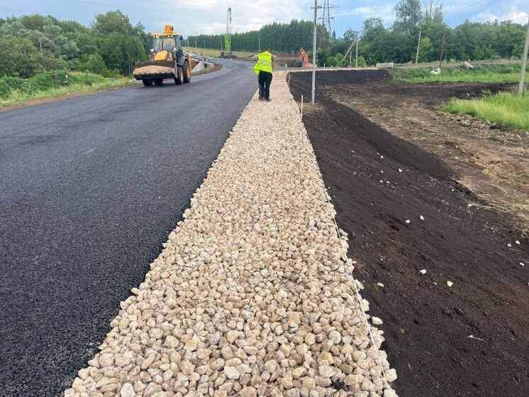 Ремонт моста через реку Узян в Башкирии близится к завершению