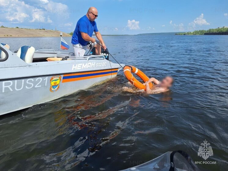 Новочебоксарец едва не погиб на Волге