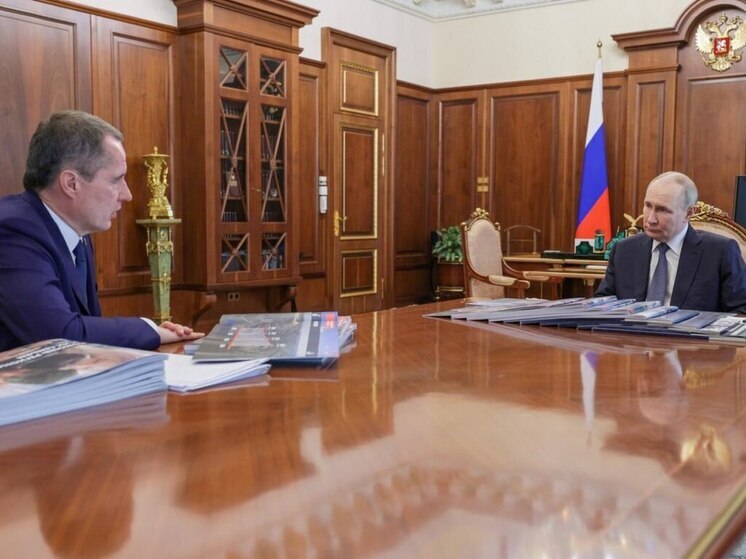 Белгородский губернатор поблагодарил президента за системную поддержку региона