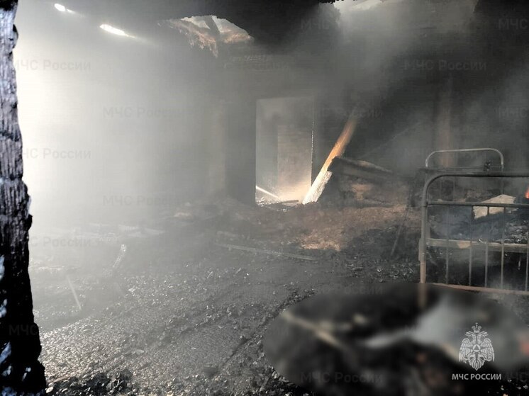 Мужчина погиб в Ибресинском округе при возникшем из-за детской шалости пожаре