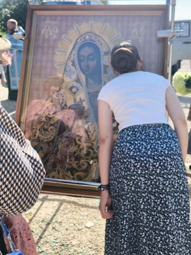 В Тарусу прибыла покровительница земли Калужской