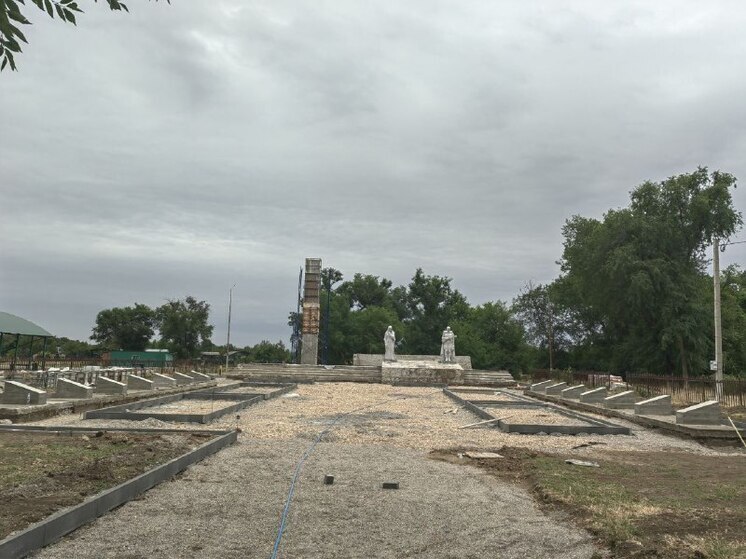 В Курском округе отремонтируют памятник павшим бойцам
