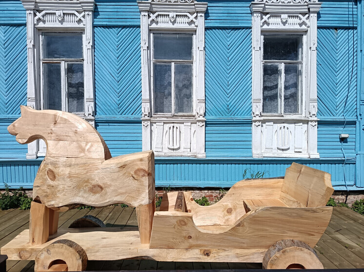 Новый арт-объект «Тотемская деревянная игрушка» появился на Вологодчине
