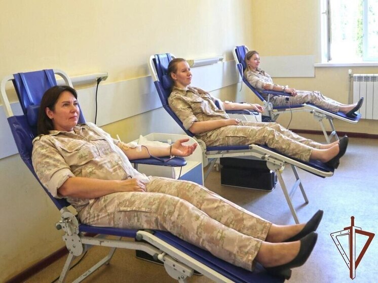 Военнослужащие Росгвардии приняли участие во Всероссийской акции «От сердца к сердцу»