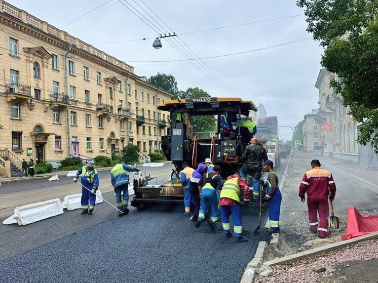 Ремонт улицы Савушкина в Петербурге близится к завершению