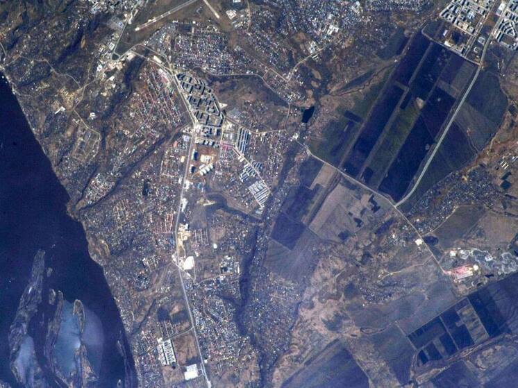 Российский космонавт поделился "космическими" фотографиями Саратова