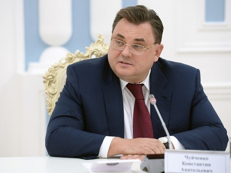 Василий Анохин поздравил с юбилеем министра юстиции РФ Константина Чуйченко