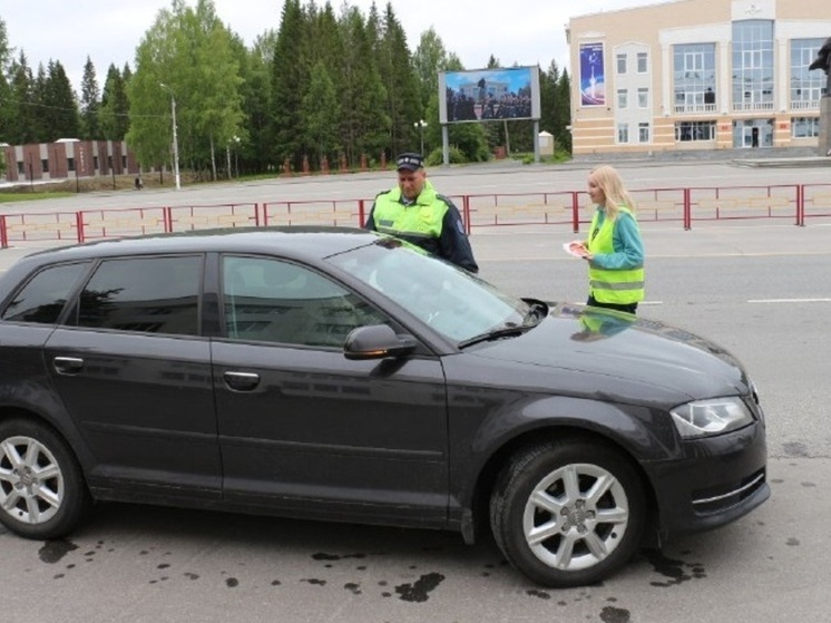 В Мирном прошла акция по безопасности дорожного движения