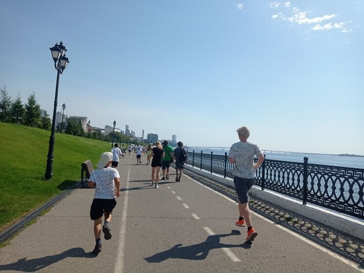 В день основания города саратовцы пробежали 1590 метров