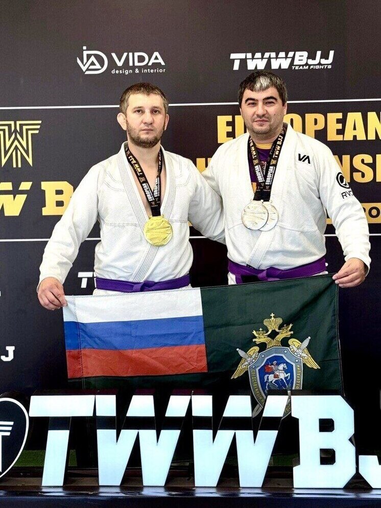 Сотрудники чеченского следкома стали призёрами чемпионата Европы