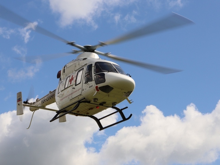 В Башкирии пациентку отправили на вертолете с ожогами после бани