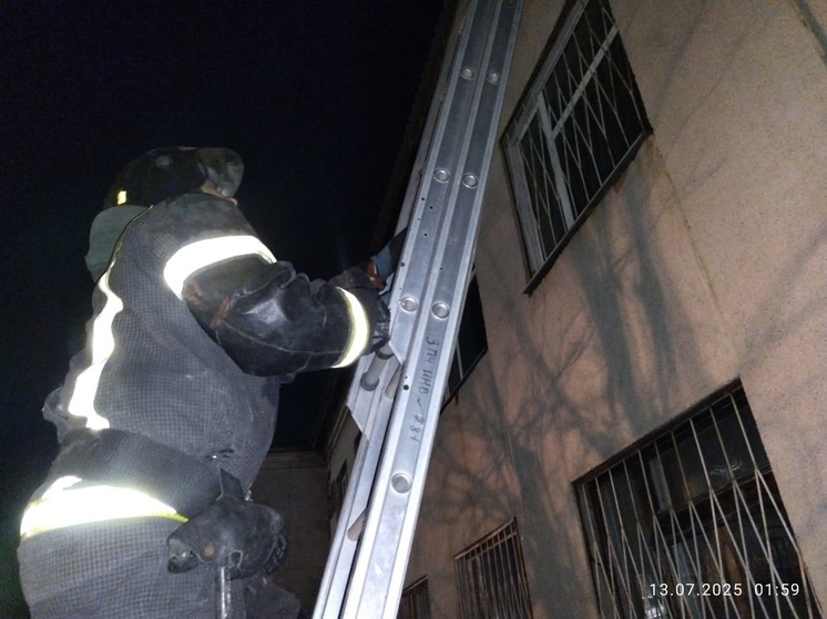 Произошел пожар в административном здании в селе Патруши